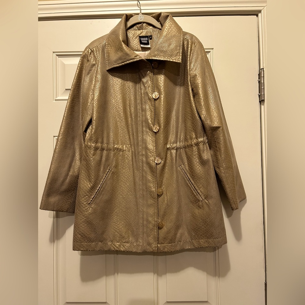Vintage Sharon Young Gold Women's Jacket